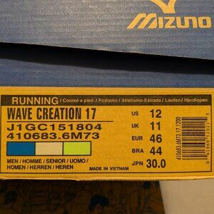 Mizuno Wave Creation 17 Running Shoes